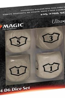 Miniatura del prodotto Ultra Pro - Deluxe 22MM White Mana Loyalty Dice Set for Magic: The Gathering