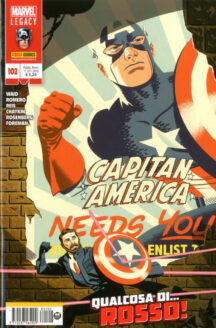 Miniatura del prodotto Capitan America n.102 - Qualcosa di... Rosso