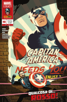 Miniatura del prodotto Capitan America n.102 - Qualcosa di... Rosso