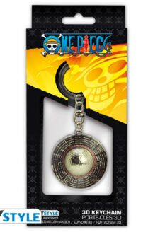 Miniatura del prodotto One Piece Luffy's hat 3d Keychain