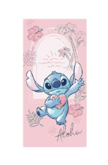 Miniatura del prodotto Lilo & Stitch Stitch Pink Beach Towel