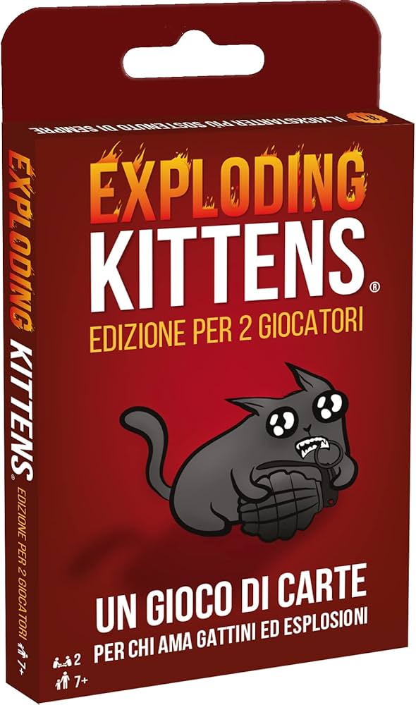 Exploding Kittens Edizione per 2 Giocatori