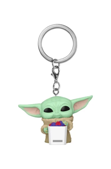 Star Wars Mandalorian & Grogu W/Snack Pocket Pop Keychain