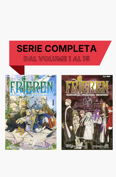 Frieren Oltre la fine del viaggio – Volumi dal 1 al 15 (Serie Completa) – J-Pop