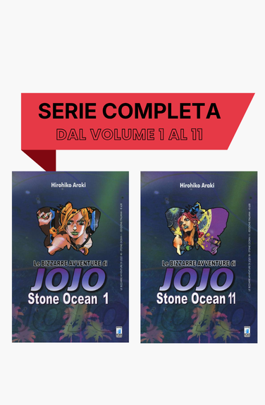 Stone Ocean – Le Bizzarre Avventure di Jojo – Volumi dal 1 al 11 (Serie Completa) – Star Comics
