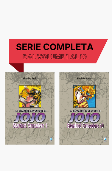 Stardust Crusaders – Le Bizzarre Avventure di Jojo – Volumi dal 1 al 10 (Serie Completa) – Star Comics
