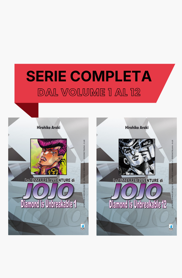 Diamond is Unbreakable – Le Bizzarre Avventure di Jojo – Volumi dal 1 al 12 (Serie Completa) – Star Comics