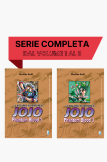 Phantom Blood – Le Bizzarre Avventure di Jojo – Volumi dal 1 al 3(Serie Completa) – Star Comics